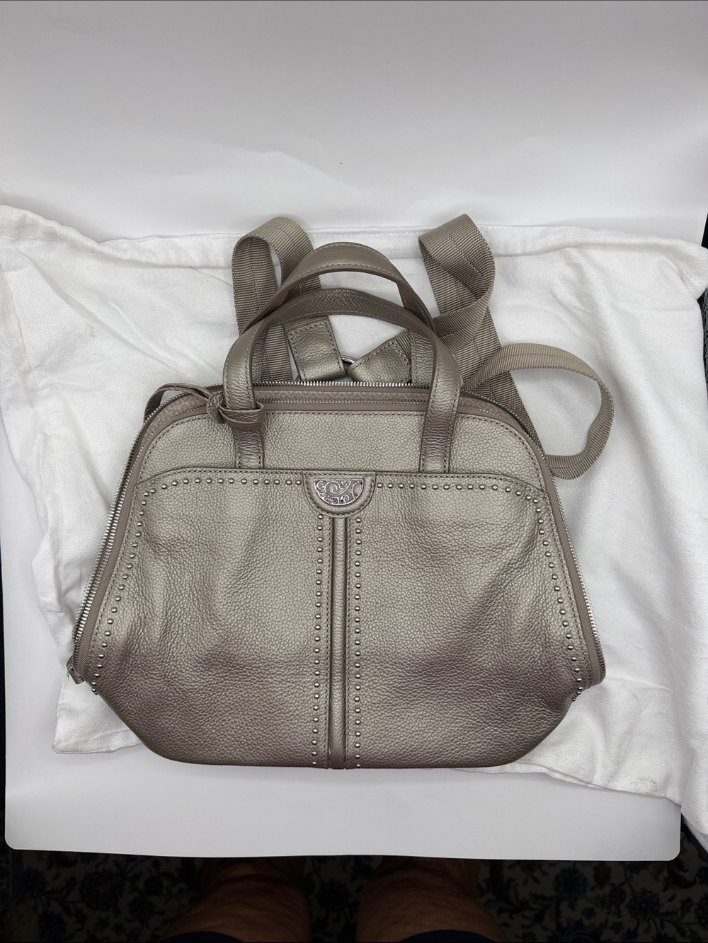 Retired Brighton Miles Convertible Backpack